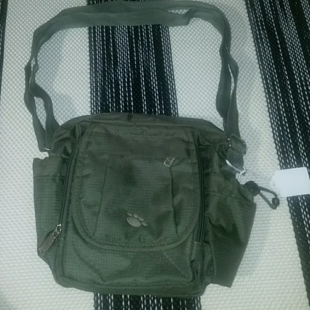 Green Crossbody bag purse